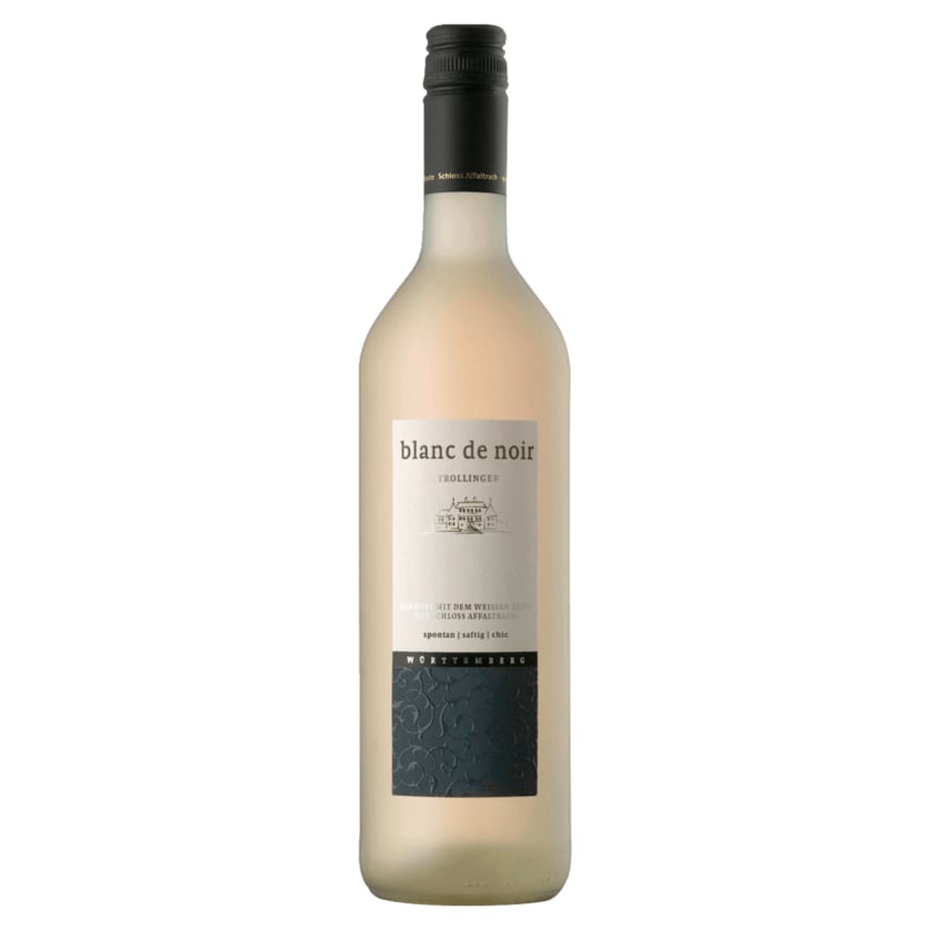 Schloss Affaltrach Trollinger Weißwein Blanc de Noir QbA 0,75l